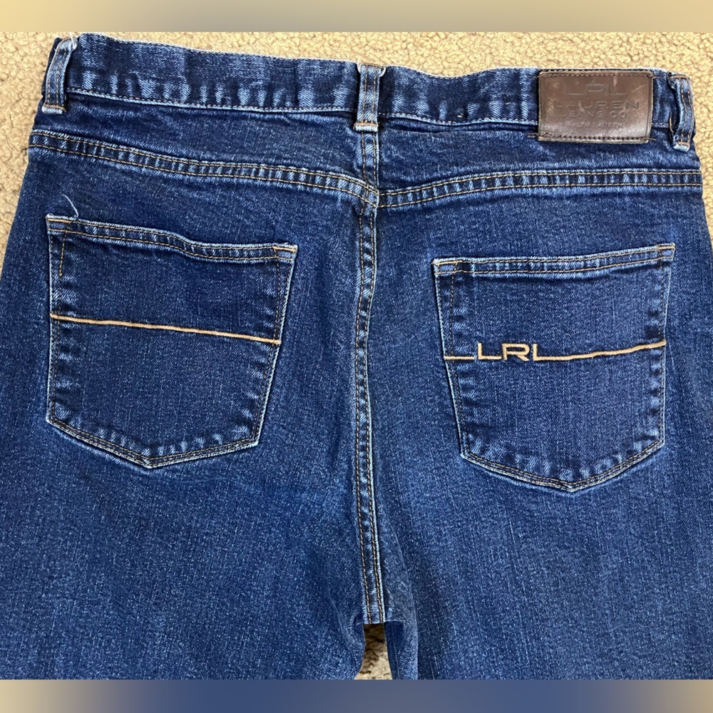 Lauren Ralph Lauren Women’s Classic Straight Blue Jeans. Size 10. - Picture 4 of 9